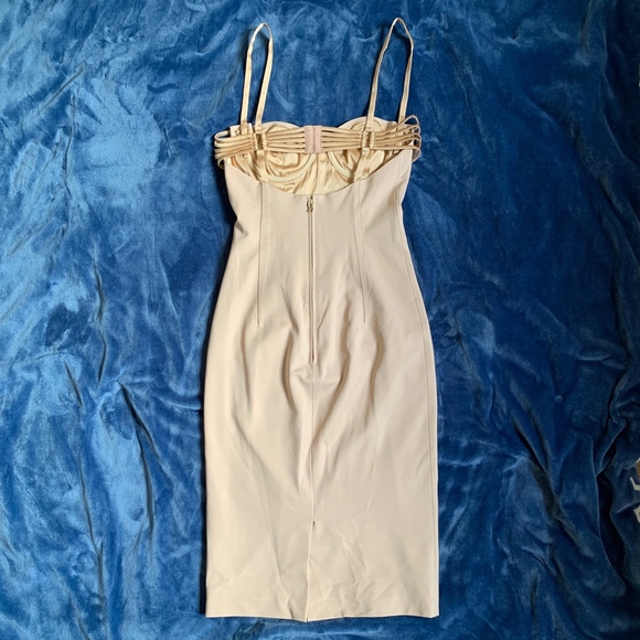 Dolce & Gabbana Beige Bodycon Dress - Picture 4 of 8